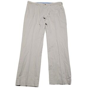 Polo Ralph Lauren Stretch Straight Fit Chinos Tan Khaki Mens 40x32 Pony